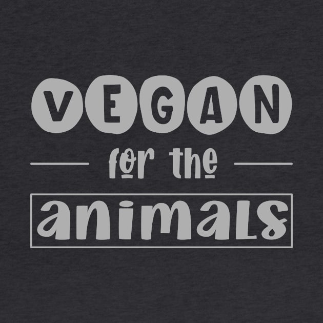 Don't be shy about being Vegan for the animals by nicbeeseart
